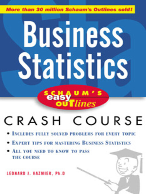 Title details for Business Statistics by L. J. Kazmier - Available